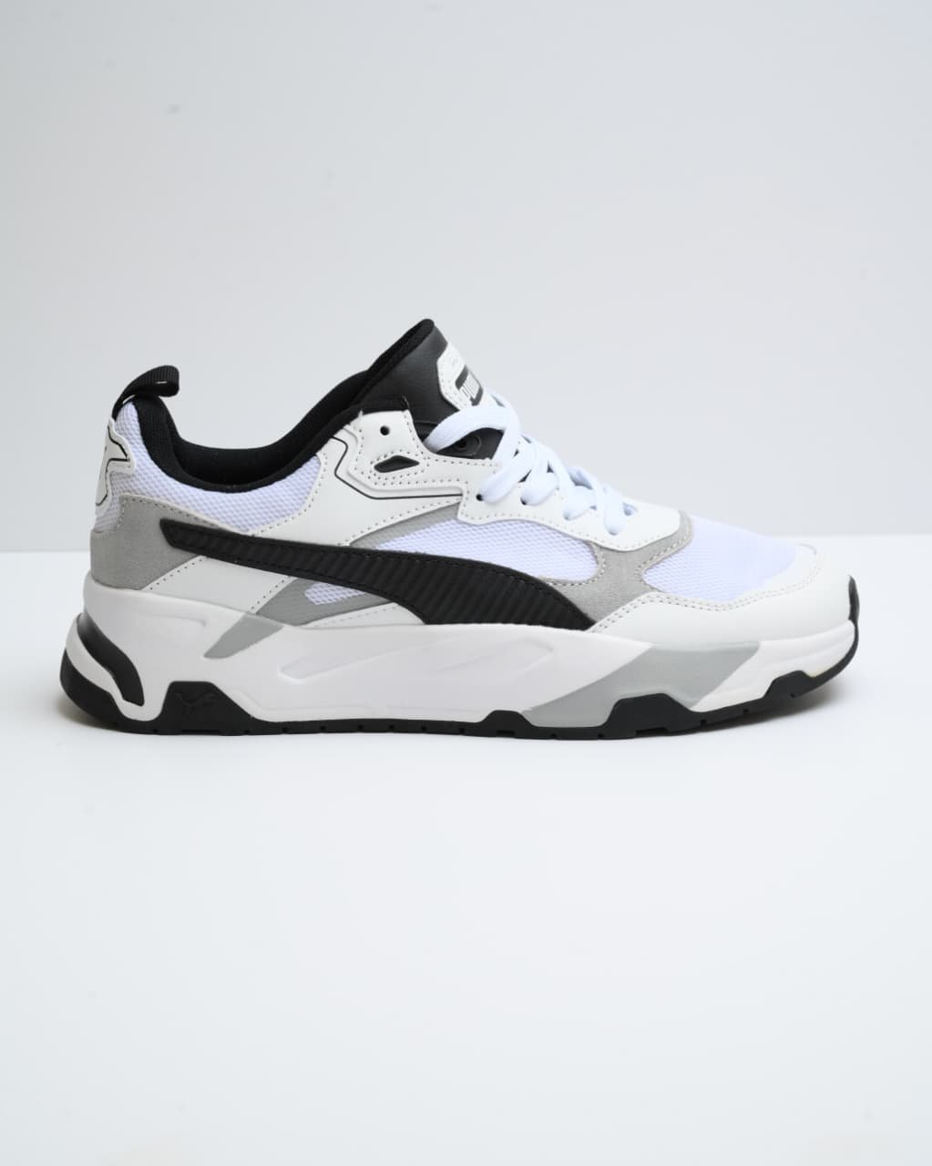 Puma Trinity sneaker in a White Black colorway